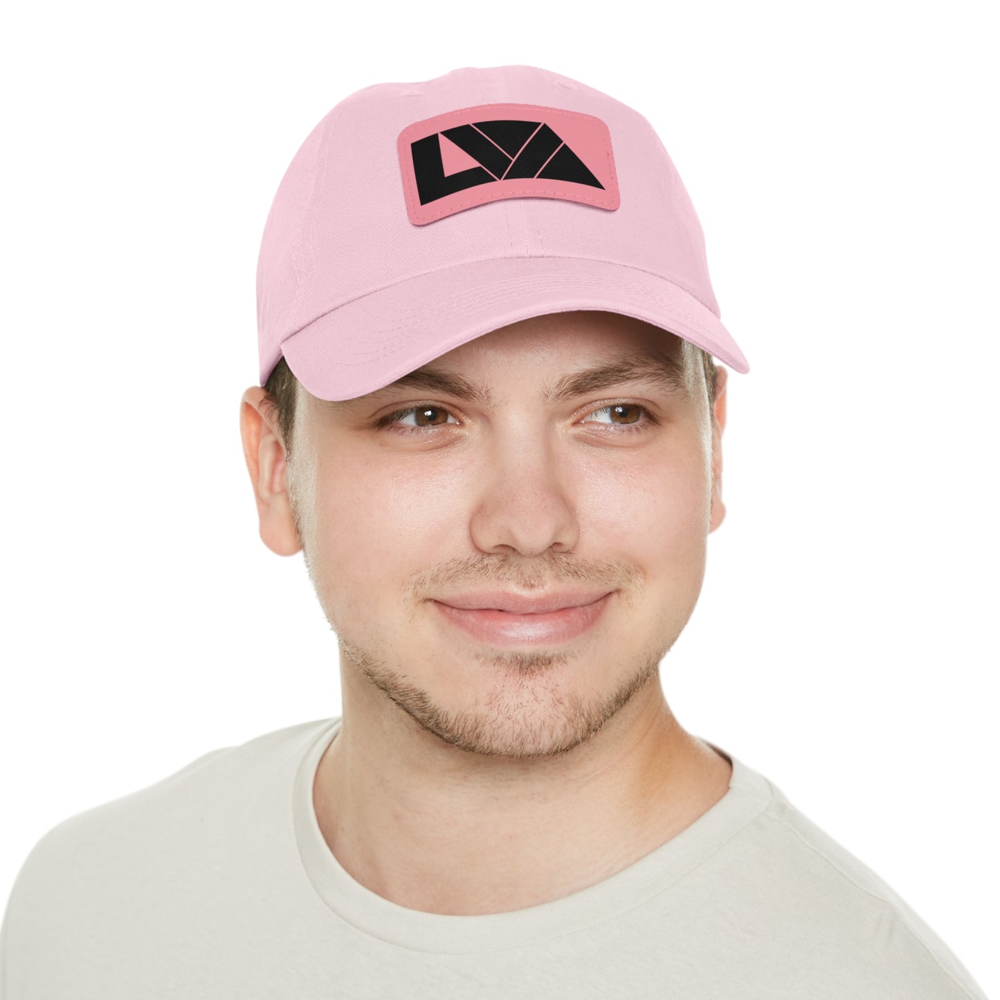 Lakeview Leather Patch Dad Hat, Casual Cotton Cap for Outdoors, Summer Style, Gift for Dad, Unisex Hat for All Occasions