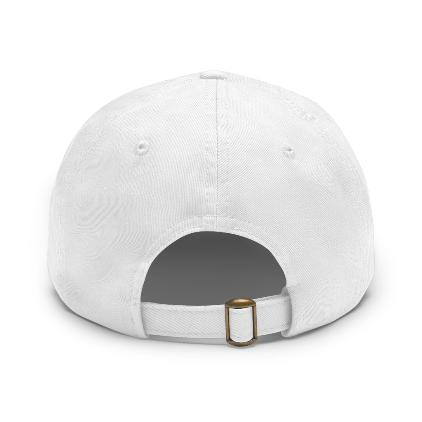 Lakeview Leather Patch Dad Hat, Casual Cotton Cap for Outdoors, Summer Style, Gift for Dad, Unisex Hat for All Occasions