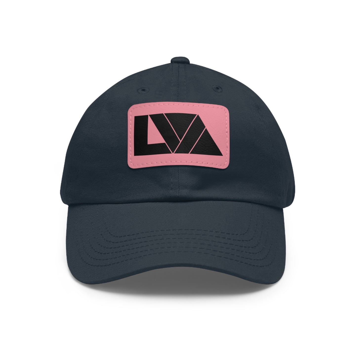Lakeview Leather Patch Dad Hat, Casual Cotton Cap for Outdoors, Summer Style, Gift for Dad, Unisex Hat for All Occasions