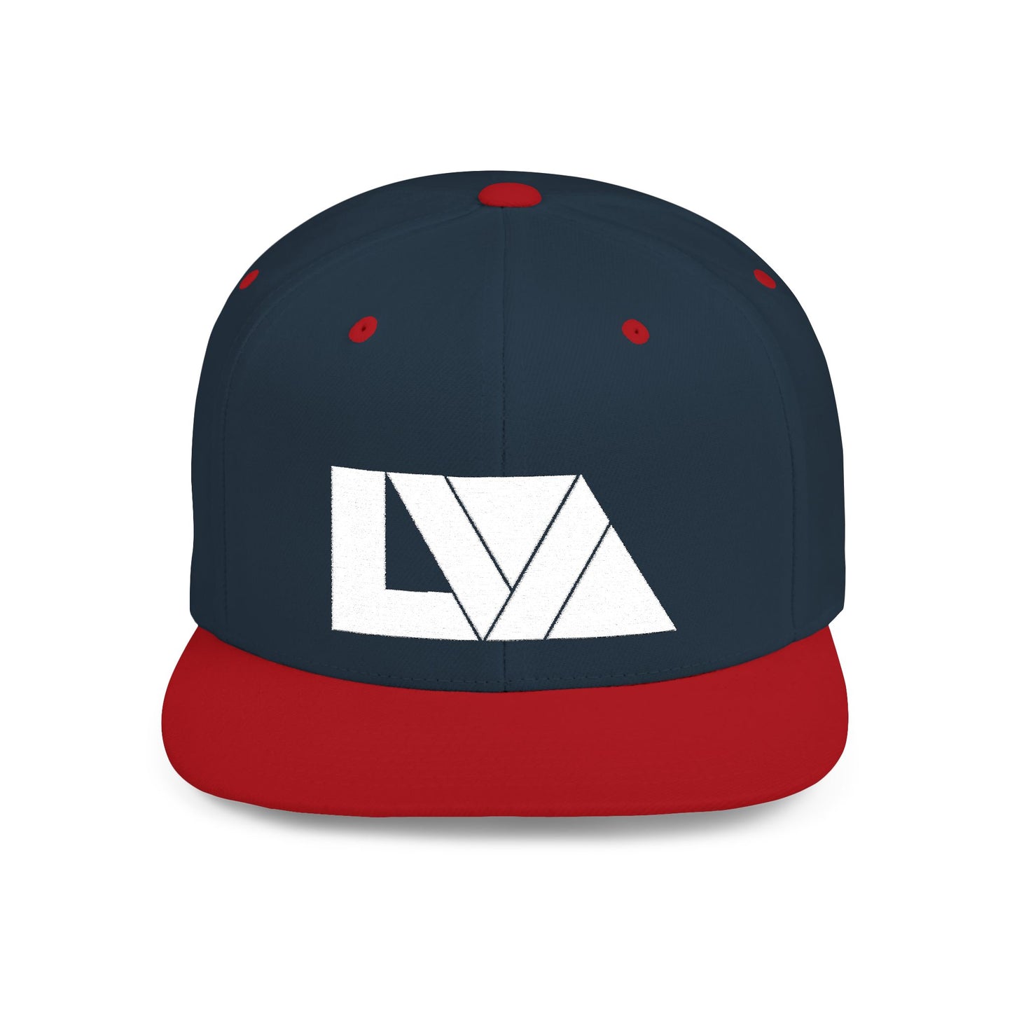 Lakeview Flat Bill Snapback Hat - Trendy Outdoor Cap for Adventure Lovers, Casual Wear, Lake Days, Gift for Nature Enthusiasts