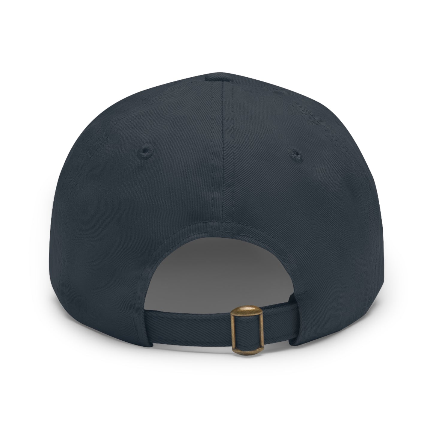 Lakeview Leather Patch Dad Hat, Casual Cotton Cap for Outdoors, Summer Style, Gift for Dad, Unisex Hat for All Occasions