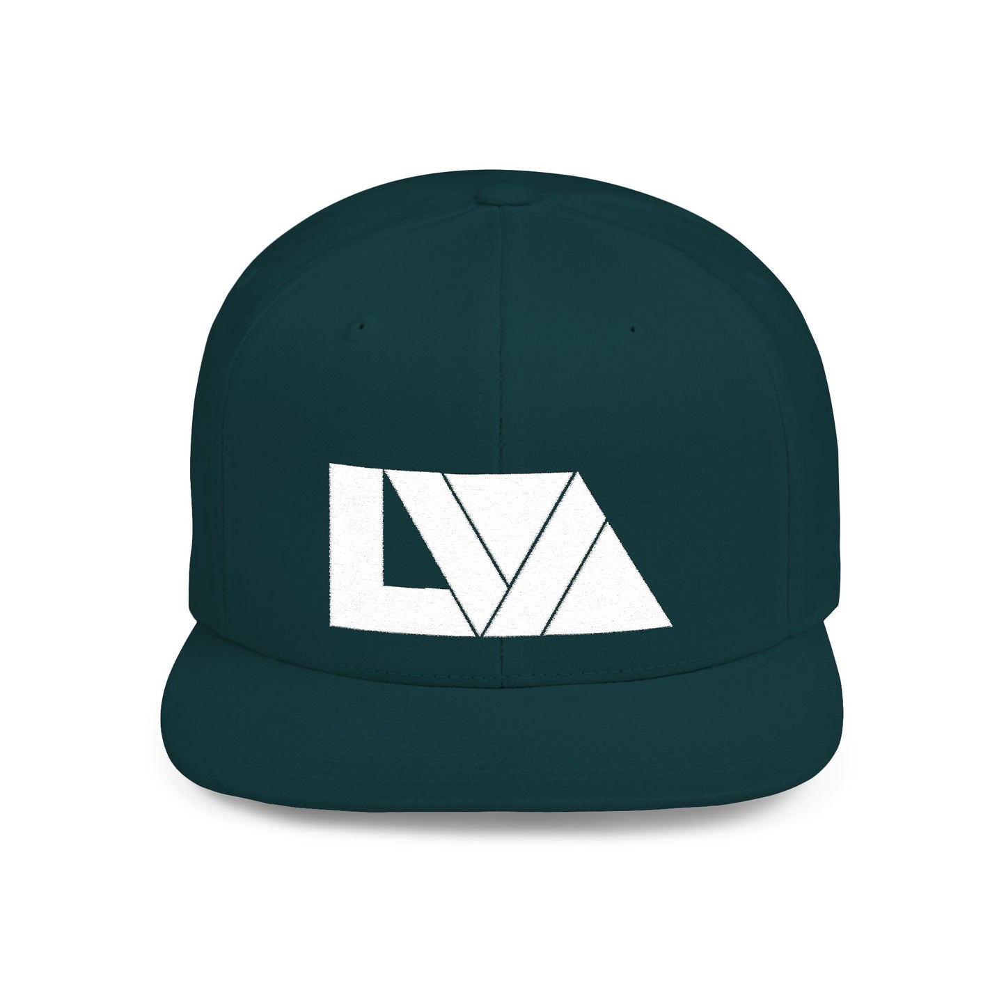 Lakeview Flat Bill Snapback Hat - Trendy Outdoor Cap for Adventure Lovers, Casual Wear, Lake Days, Gift for Nature Enthusiasts
