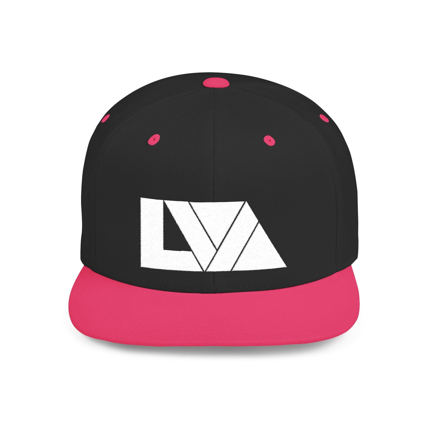 Lakeview Flat Bill Snapback Hat - Trendy Outdoor Cap for Adventure Lovers, Casual Wear, Lake Days, Gift for Nature Enthusiasts