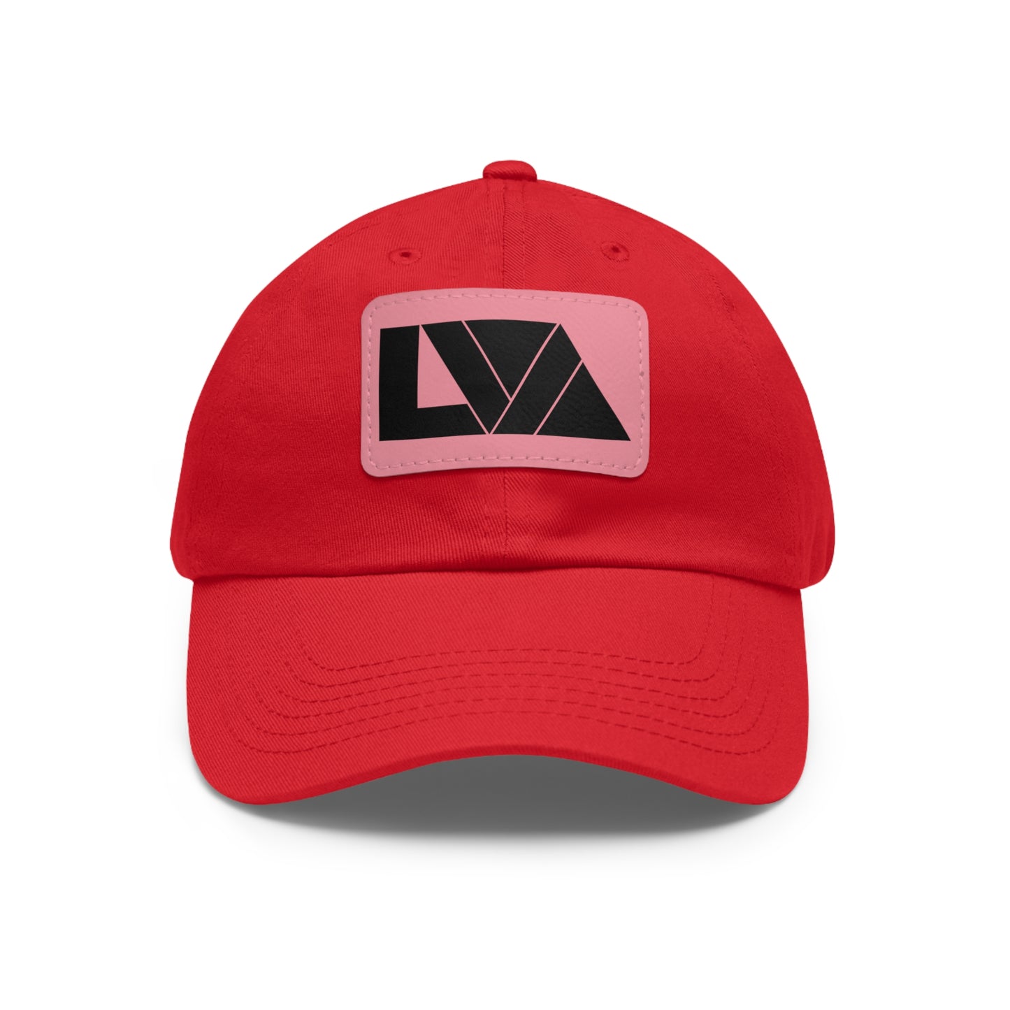 Lakeview Leather Patch Dad Hat, Casual Cotton Cap for Outdoors, Summer Style, Gift for Dad, Unisex Hat for All Occasions