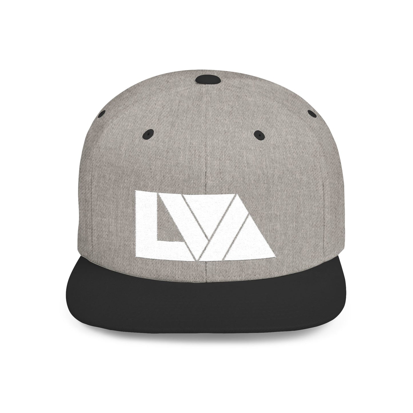 Lakeview Flat Bill Snapback Hat - Trendy Outdoor Cap for Adventure Lovers, Casual Wear, Lake Days, Gift for Nature Enthusiasts