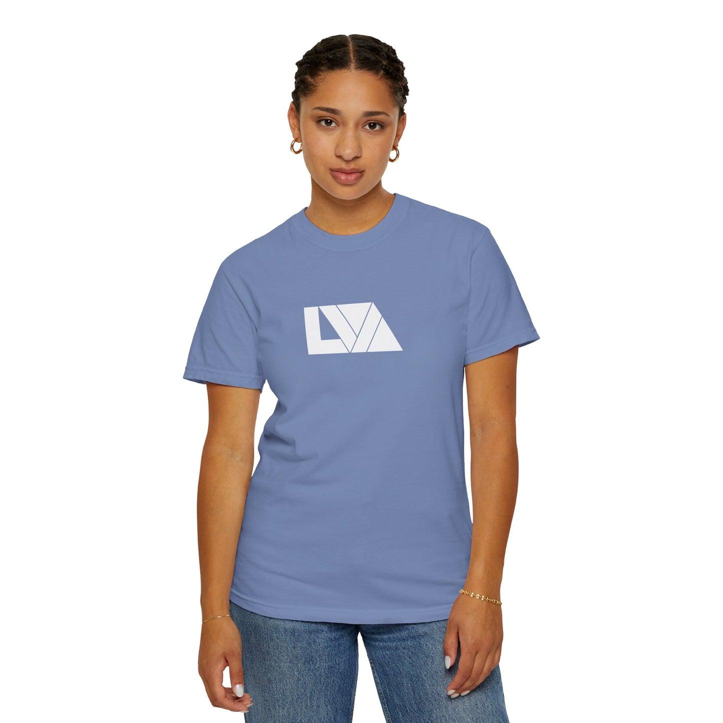 Lakeview Garment-Dyed T-shirt, Relaxed Summer Tee, Casual Outdoor Apparel, Gift for Nature Lovers, Lake House Decor