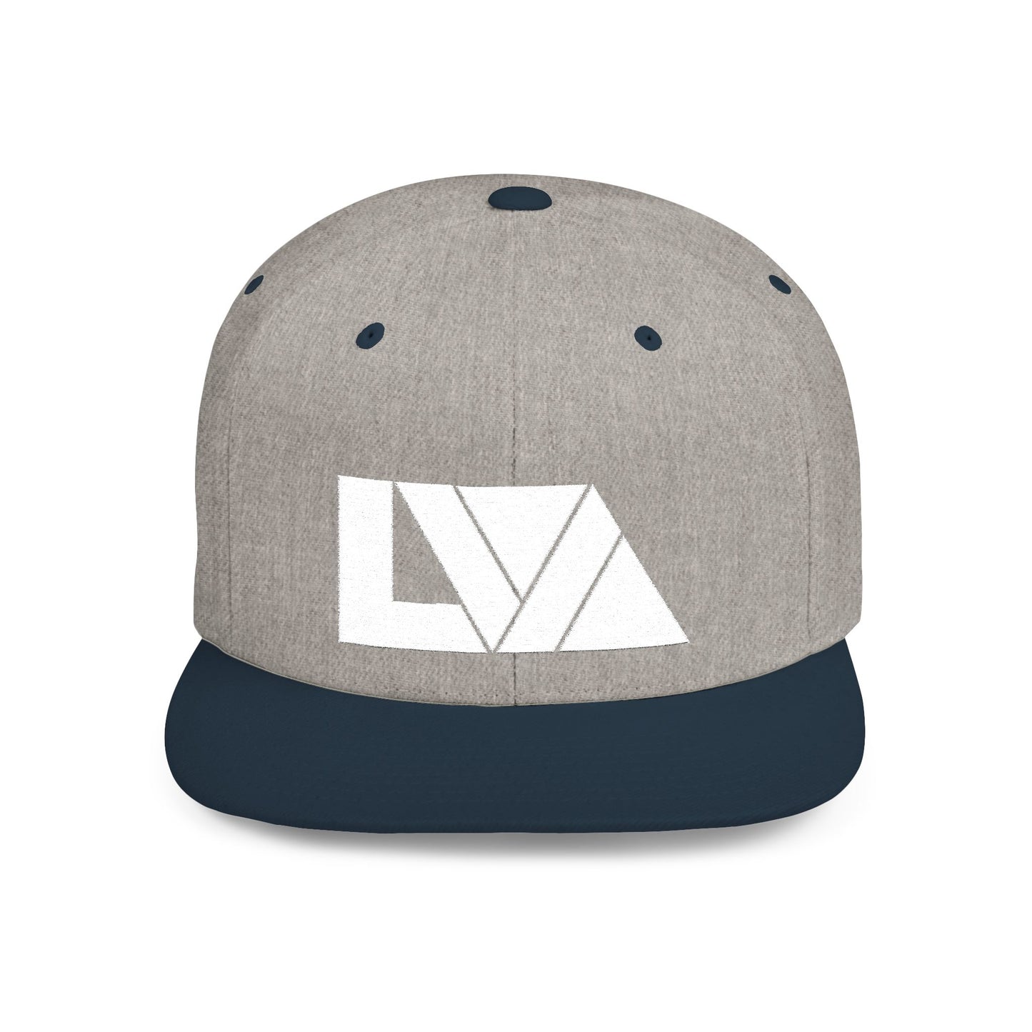 Lakeview Flat Bill Snapback Hat - Trendy Outdoor Cap for Adventure Lovers, Casual Wear, Lake Days, Gift for Nature Enthusiasts