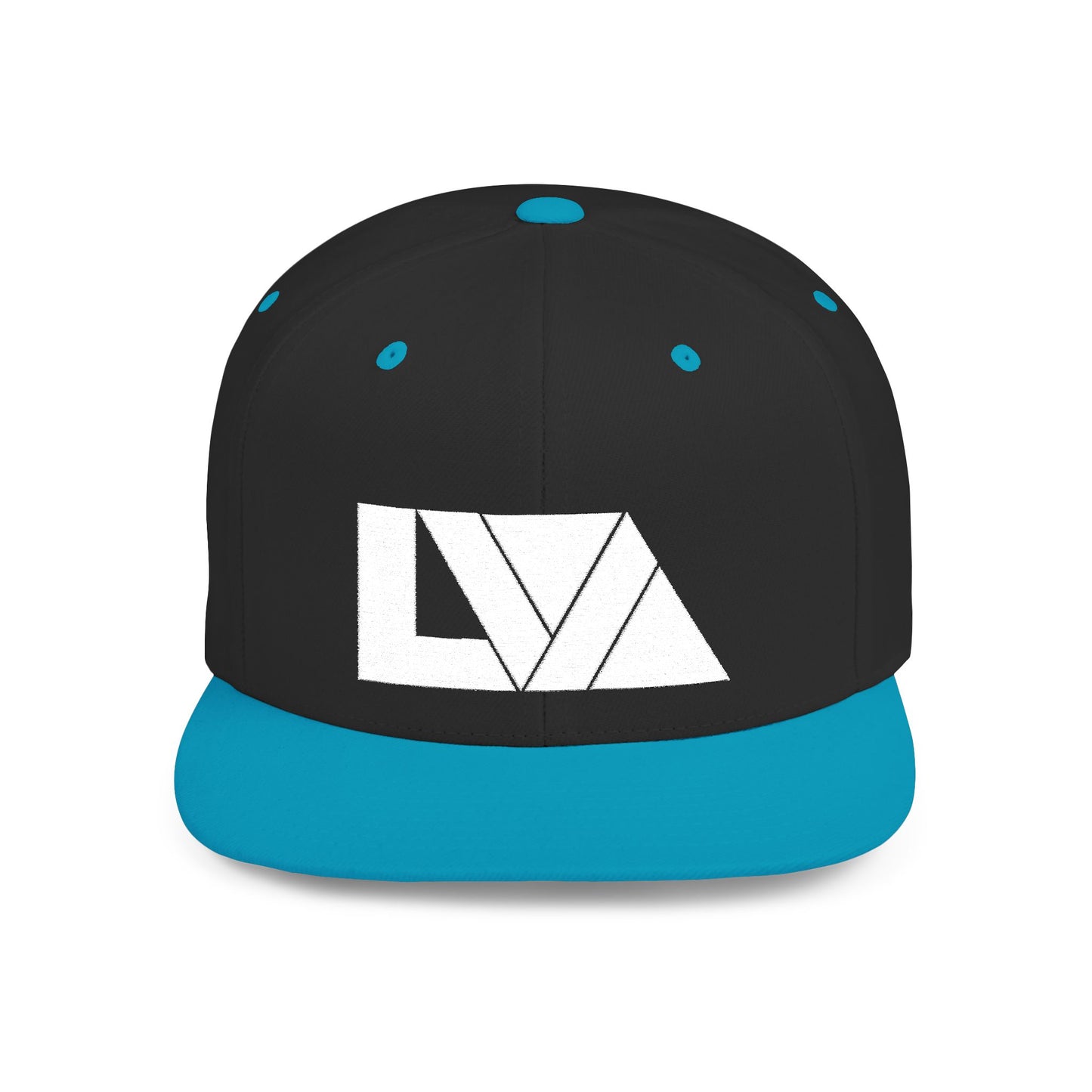 Lakeview Flat Bill Snapback Hat - Trendy Outdoor Cap for Adventure Lovers, Casual Wear, Lake Days, Gift for Nature Enthusiasts