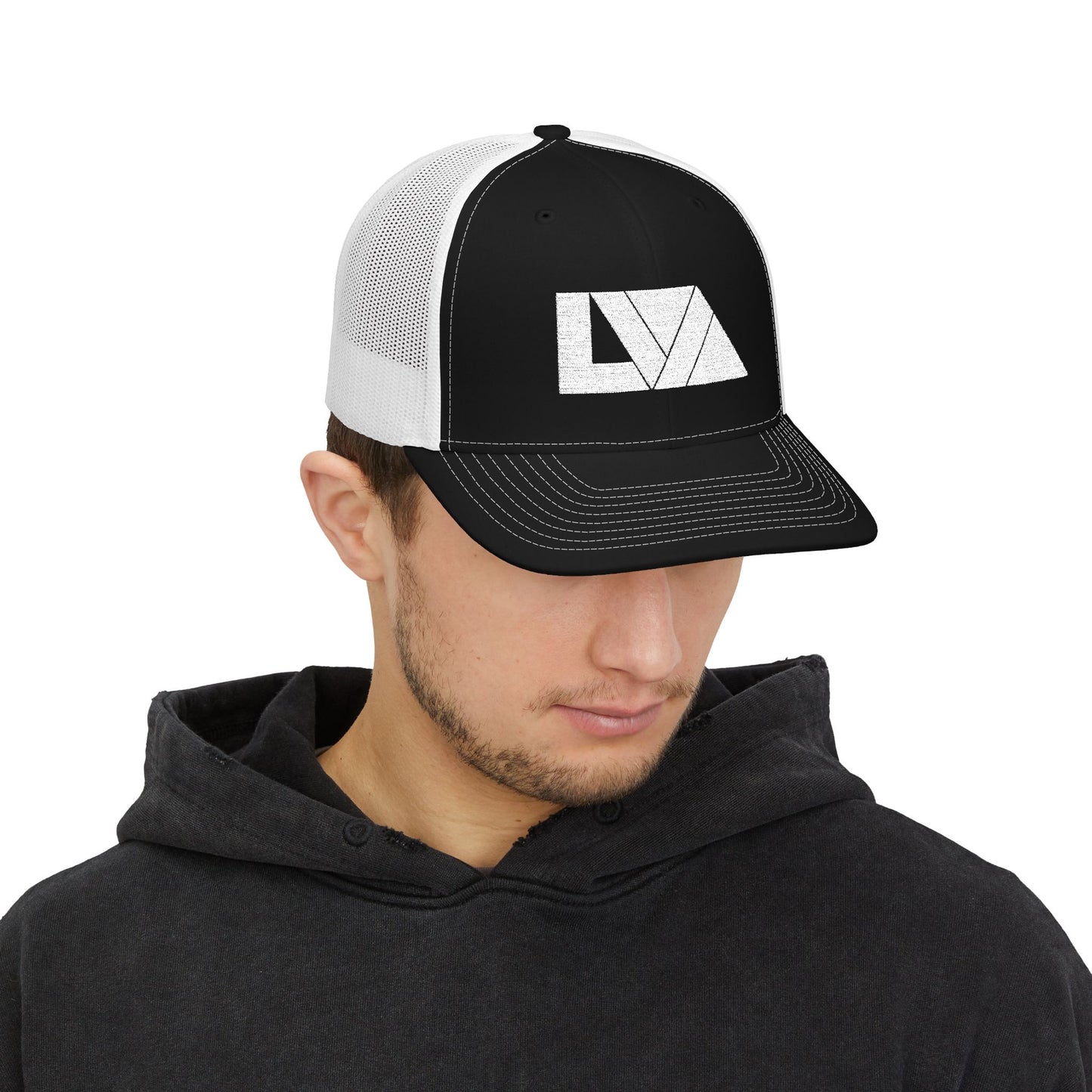 Stylish Lakeview Trucker Cap, Outdoor Hat, Custom Embroidered Cap, Perfect Gift for Nature Lovers, Summer Accessory, Adventure Gear