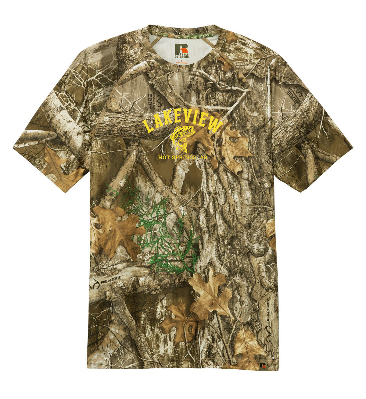 Camo Bass Short Sleeve T