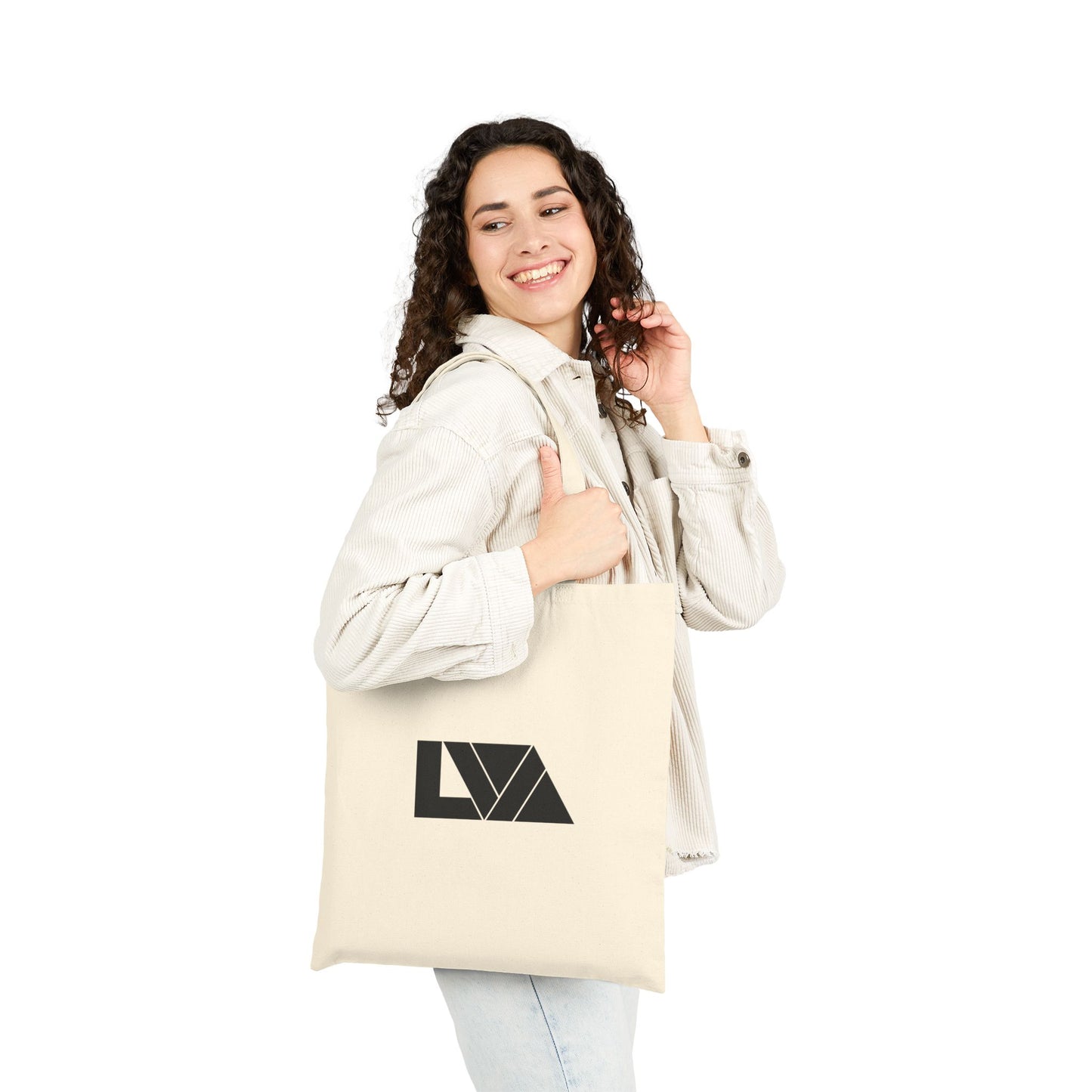 Lakeview Cotton Canvas Tote Bag | Eco-Friendly Bag for Shopping, Beach, Travel, Gifts, Home