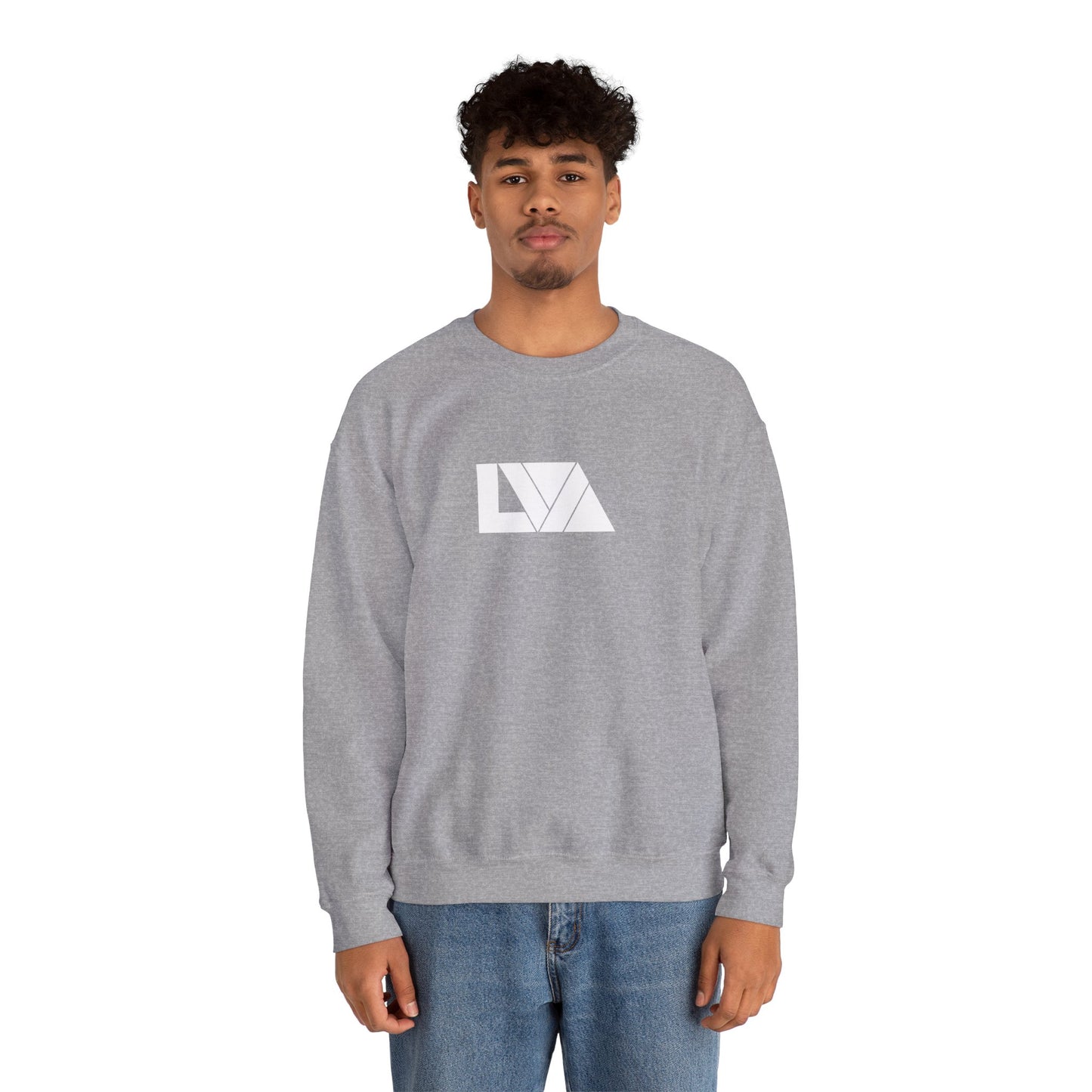Lakeview Heavy Blend Sweatshirt, Cozy Crewneck, Casual Apparel, Gift for Nature Lovers, Perfect for Relaxation