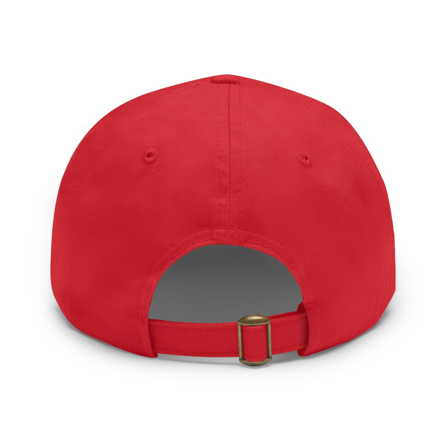 Lakeview Leather Patch Dad Hat, Casual Cotton Cap for Outdoors, Summer Style, Gift for Dad, Unisex Hat for All Occasions