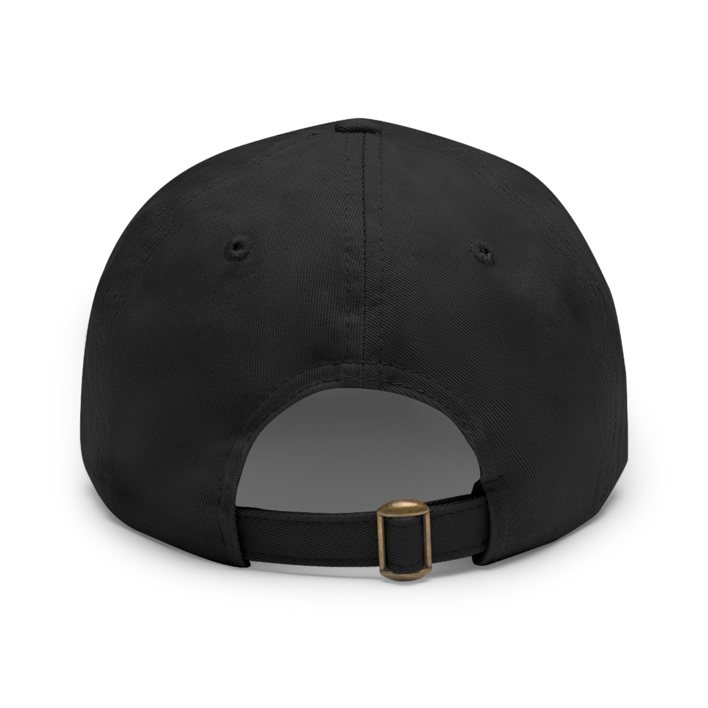 Lakeview Leather Patch Dad Hat, Casual Cotton Cap for Outdoors, Summer Style, Gift for Dad, Unisex Hat for All Occasions