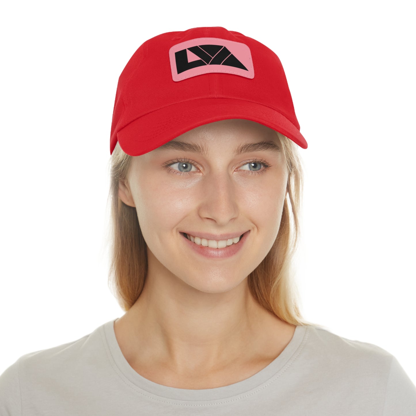 Lakeview Leather Patch Dad Hat, Casual Cotton Cap for Outdoors, Summer Style, Gift for Dad, Unisex Hat for All Occasions