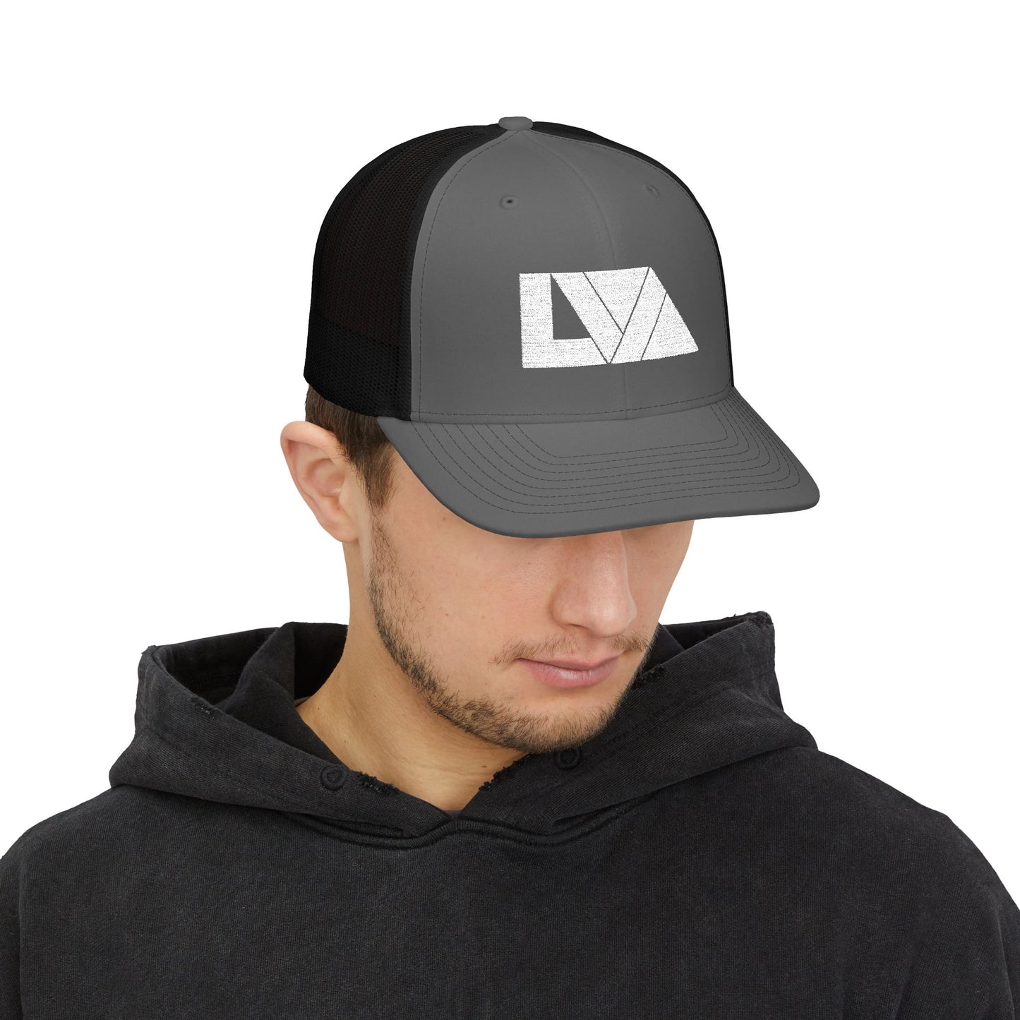 Stylish Lakeview Trucker Cap, Outdoor Hat, Custom Embroidered Cap, Perfect Gift for Nature Lovers, Summer Accessory, Adventure Gear