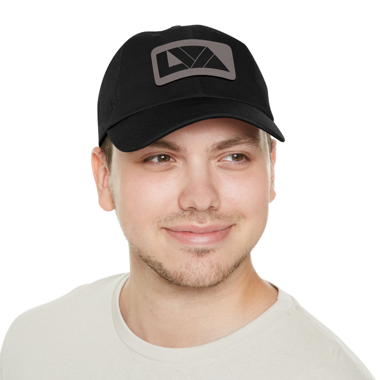 Lakeview Leather Patch Dad Hat, Casual Cotton Cap for Outdoors, Summer Style, Gift for Dad, Unisex Hat for All Occasions