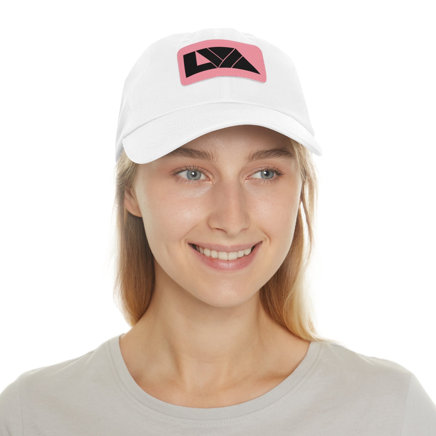 Lakeview Leather Patch Dad Hat, Casual Cotton Cap for Outdoors, Summer Style, Gift for Dad, Unisex Hat for All Occasions