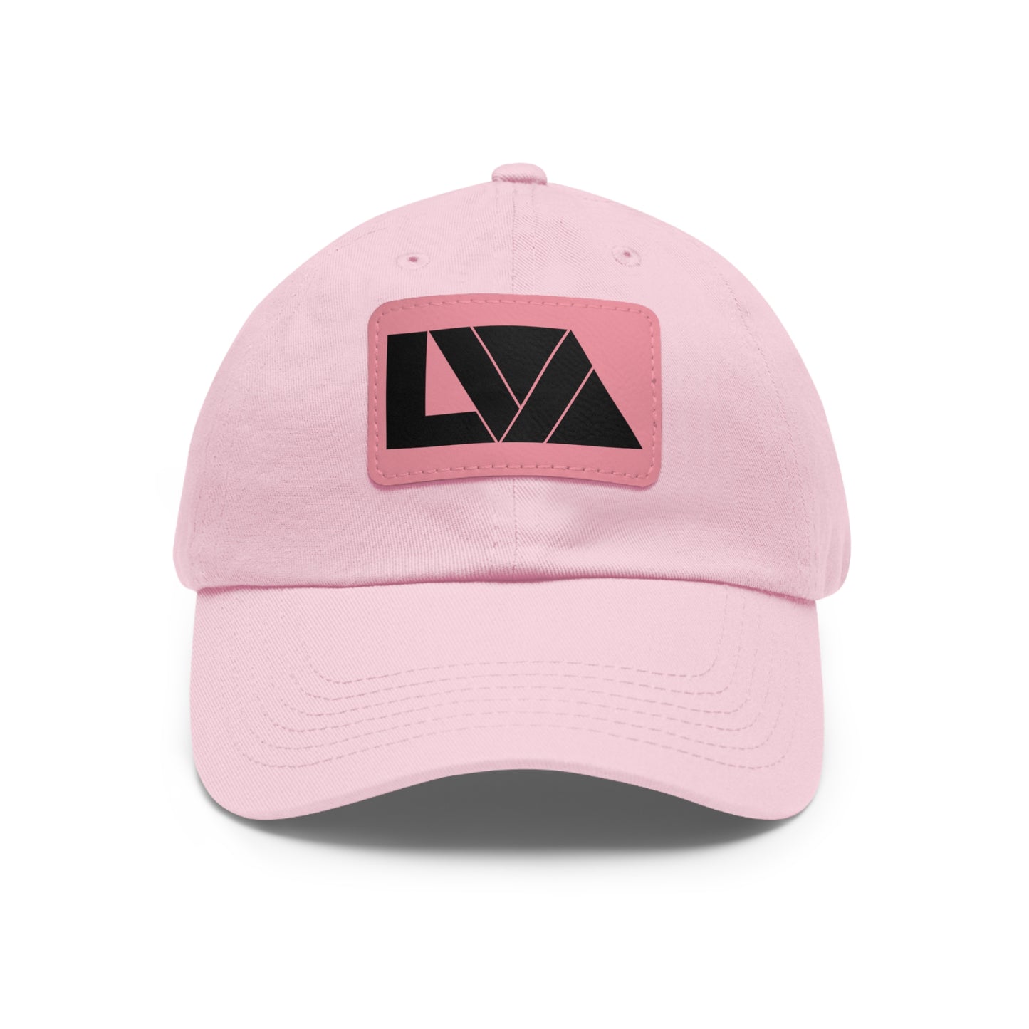 Lakeview Leather Patch Dad Hat, Casual Cotton Cap for Outdoors, Summer Style, Gift for Dad, Unisex Hat for All Occasions
