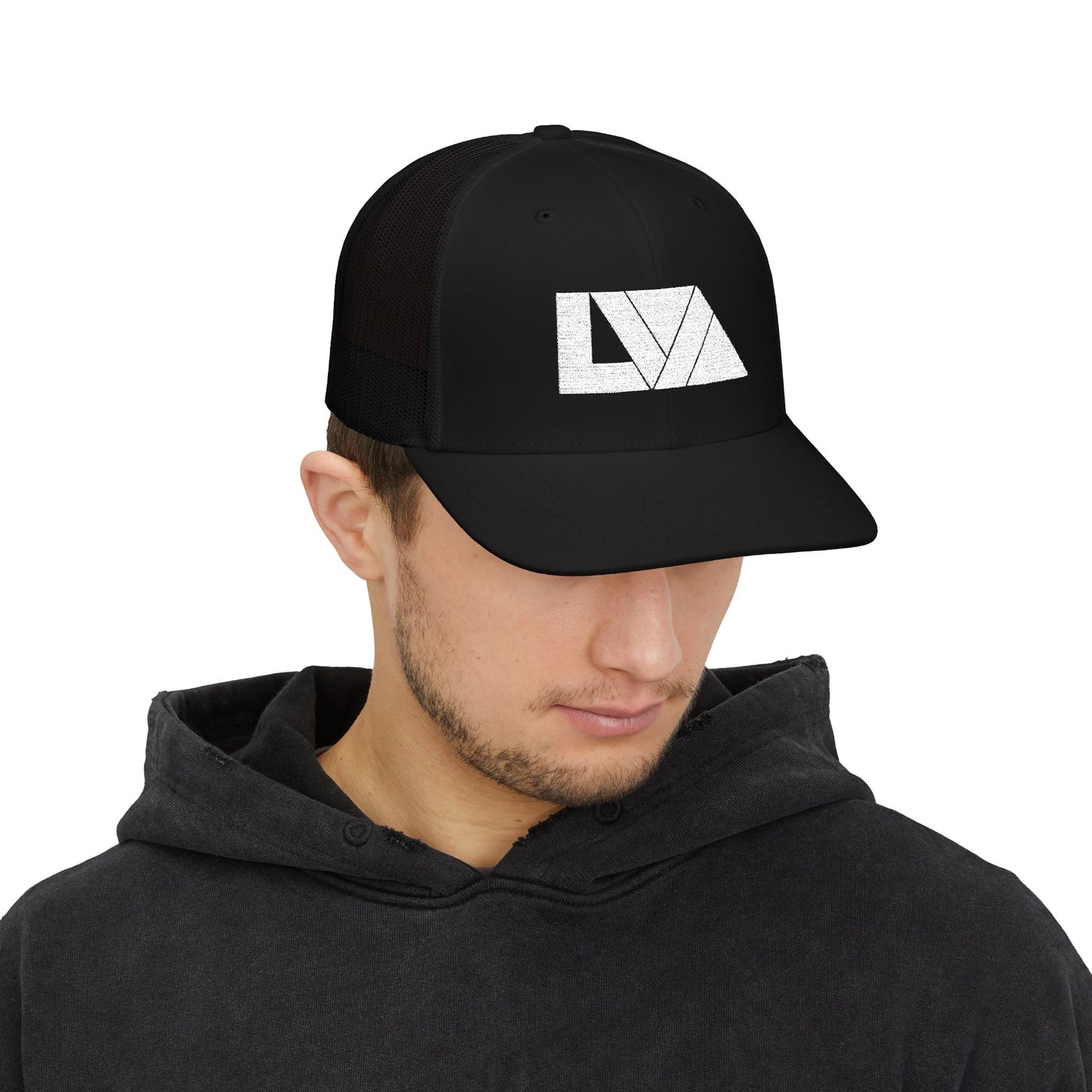 Stylish Lakeview Trucker Cap, Outdoor Hat, Custom Embroidered Cap, Perfect Gift for Nature Lovers, Summer Accessory, Adventure Gear