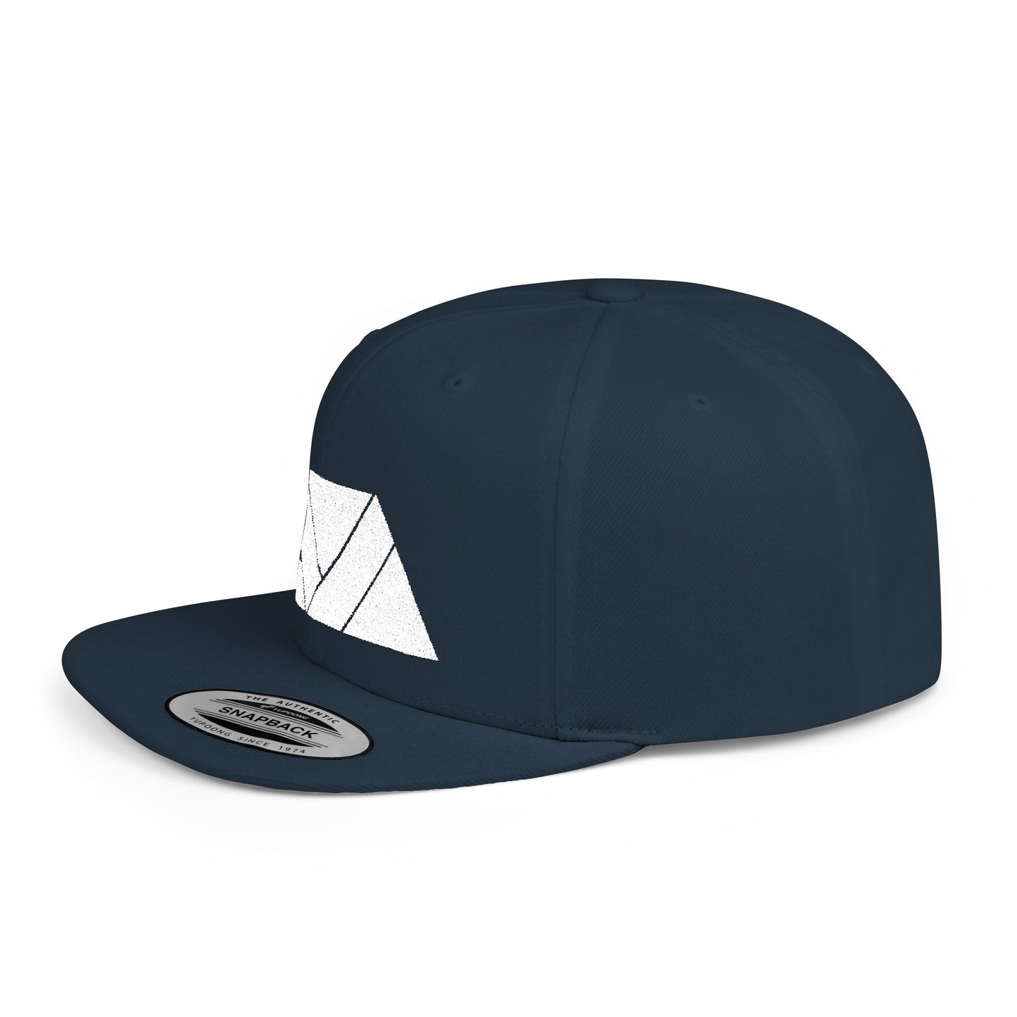 Lakeview Flat Bill Snapback Hat - Trendy Outdoor Cap for Adventure Lovers, Casual Wear, Lake Days, Gift for Nature Enthusiasts