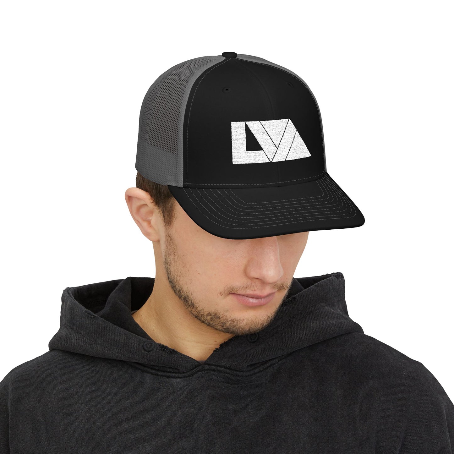 Stylish Lakeview Trucker Cap, Outdoor Hat, Custom Embroidered Cap, Perfect Gift for Nature Lovers, Summer Accessory, Adventure Gear
