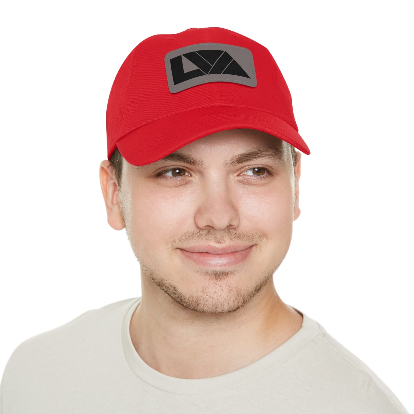 Lakeview Leather Patch Dad Hat, Casual Cotton Cap for Outdoors, Summer Style, Gift for Dad, Unisex Hat for All Occasions