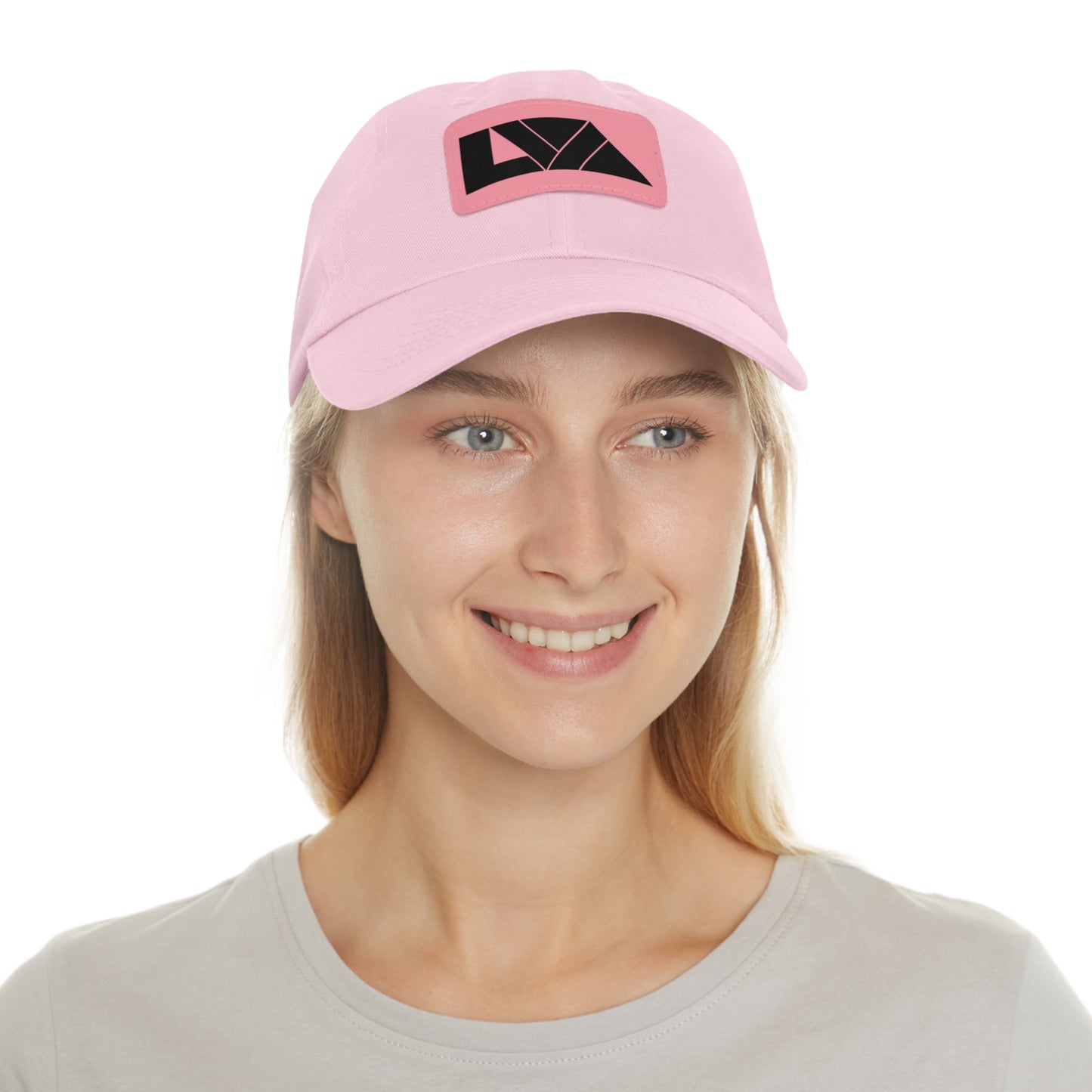 Lakeview Leather Patch Dad Hat, Casual Cotton Cap for Outdoors, Summer Style, Gift for Dad, Unisex Hat for All Occasions