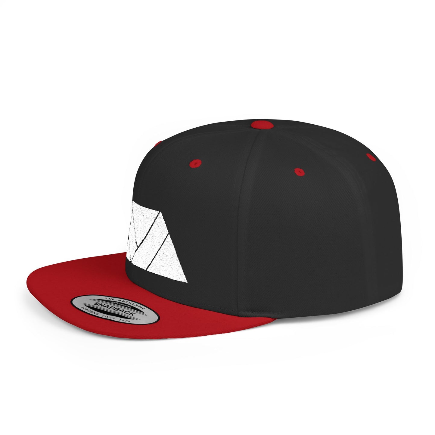 Lakeview Flat Bill Snapback Hat - Trendy Outdoor Cap for Adventure Lovers, Casual Wear, Lake Days, Gift for Nature Enthusiasts