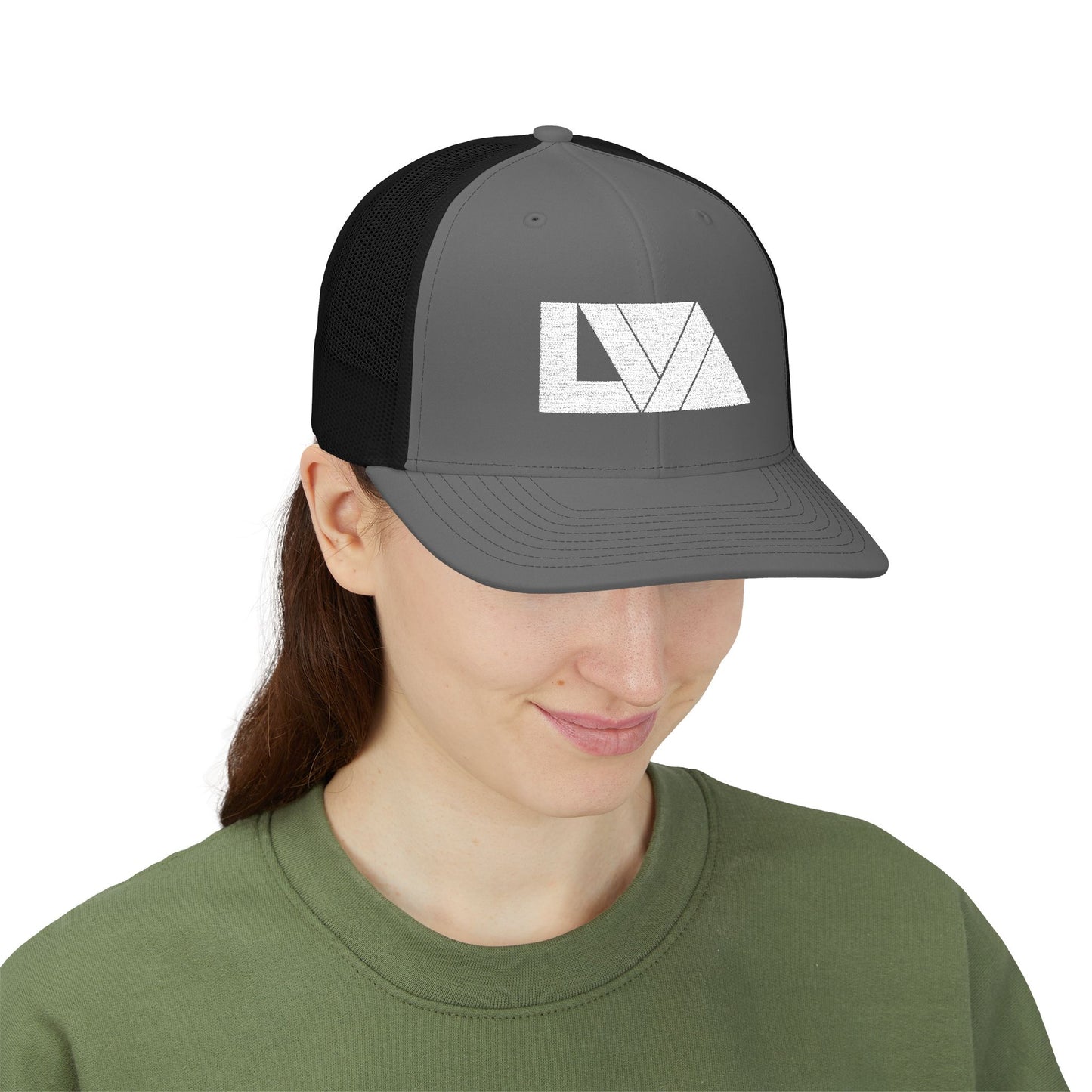 Stylish Lakeview Trucker Cap, Outdoor Hat, Custom Embroidered Cap, Perfect Gift for Nature Lovers, Summer Accessory, Adventure Gear