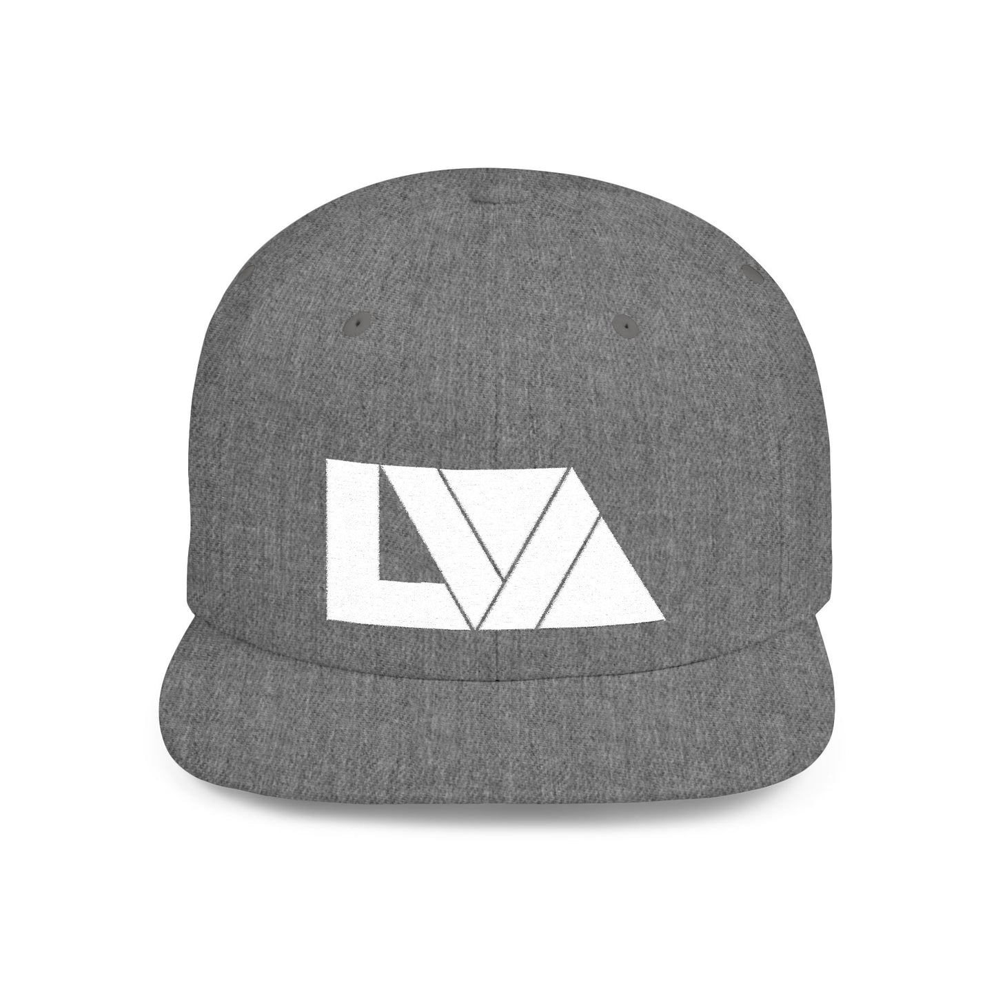 Lakeview Flat Bill Snapback Hat - Trendy Outdoor Cap for Adventure Lovers, Casual Wear, Lake Days, Gift for Nature Enthusiasts