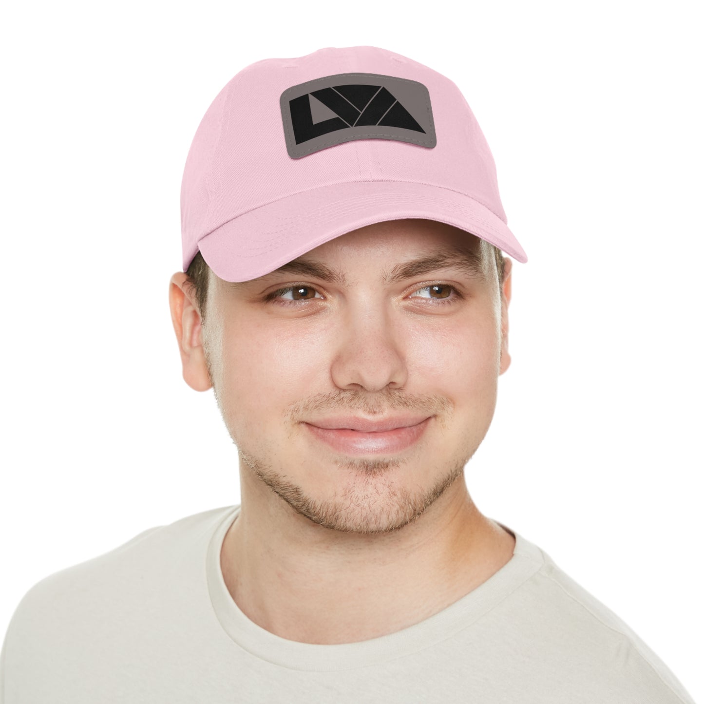 Lakeview Leather Patch Dad Hat, Casual Cotton Cap for Outdoors, Summer Style, Gift for Dad, Unisex Hat for All Occasions