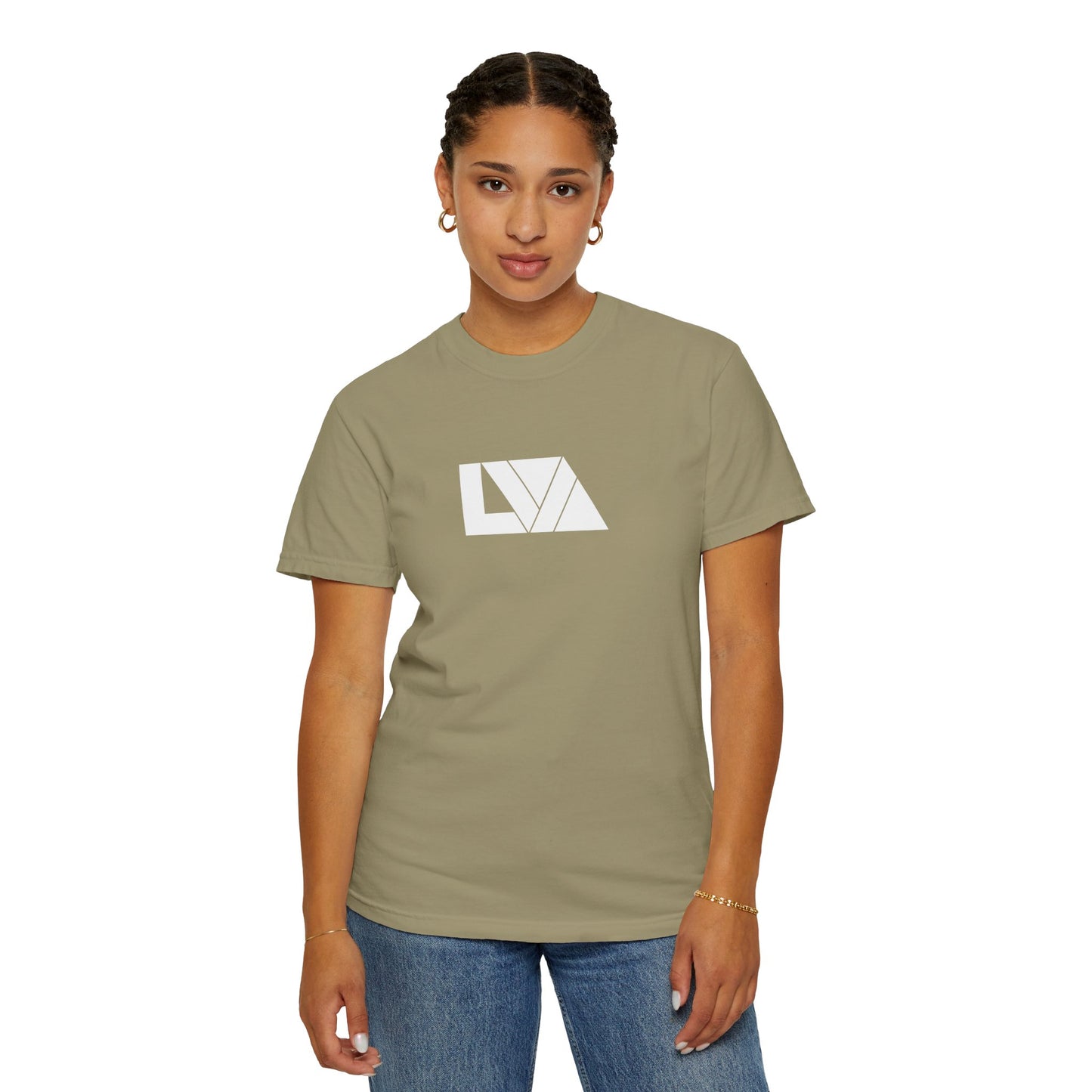 Lakeview Garment-Dyed T-shirt, Relaxed Summer Tee, Casual Outdoor Apparel, Gift for Nature Lovers, Lake House Decor