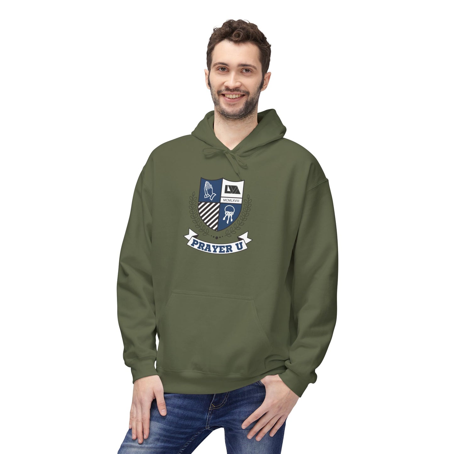 Prayer U Crest Hoodie